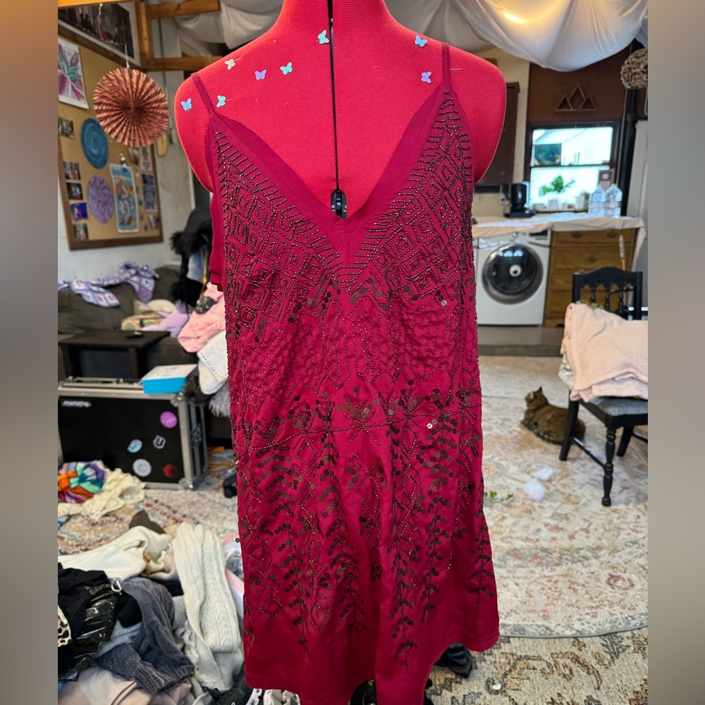Free People embellished dress